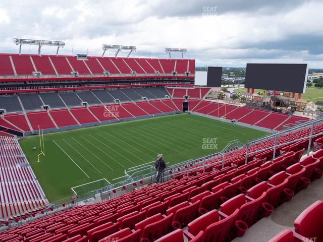 Seating view for Raymond James Stadium Section 330