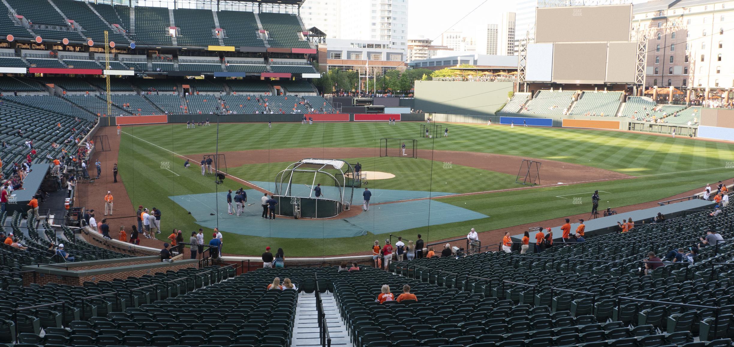 Seating view for Oriole Park at Camden Yards Section 33