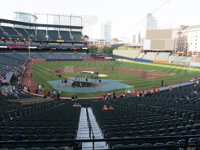 Seating view for Oriole Park at Camden Yards Section 33