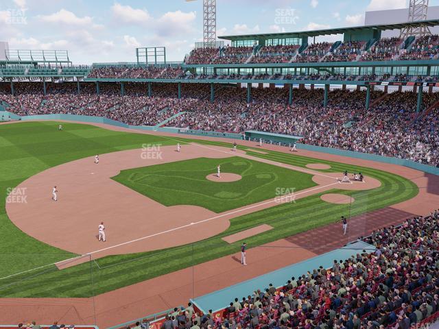 Seating view for Fenway Park Section Dell Technologies Suite L 14