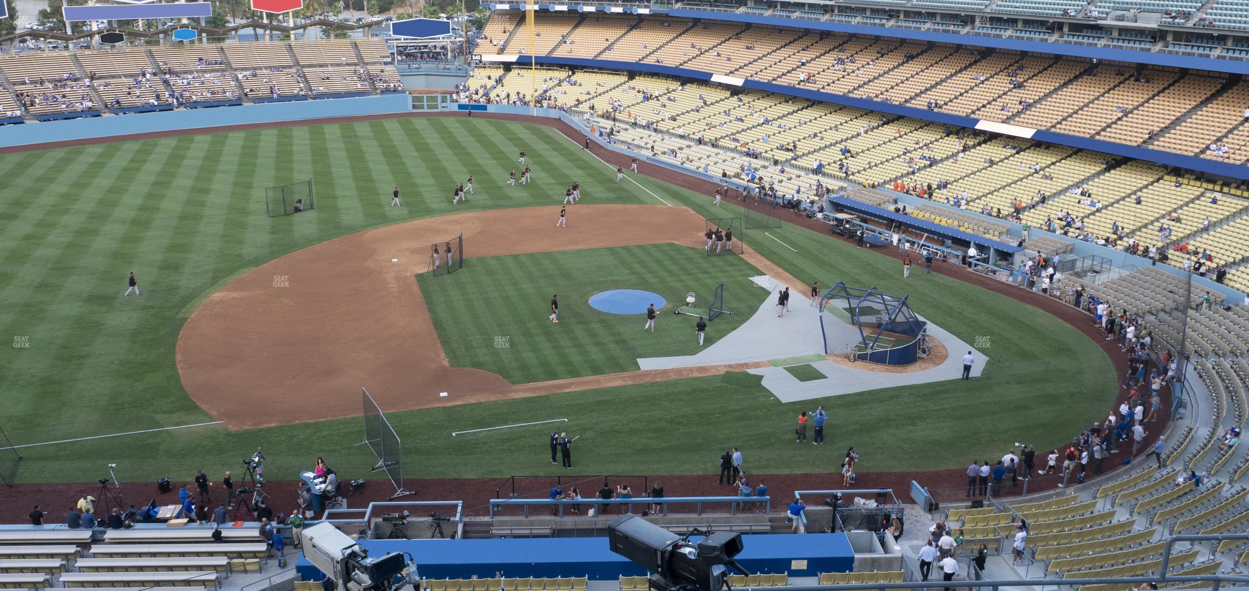 Seating view for Dodger Stadium Section 23 Rs