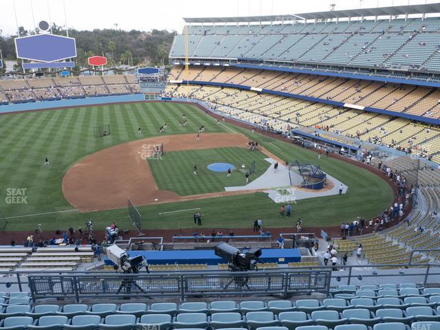 Seating view for Dodger Stadium Section 23 Rs