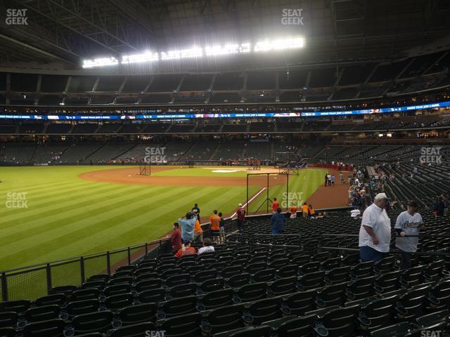 Seating view for Minute Maid Park Section 105