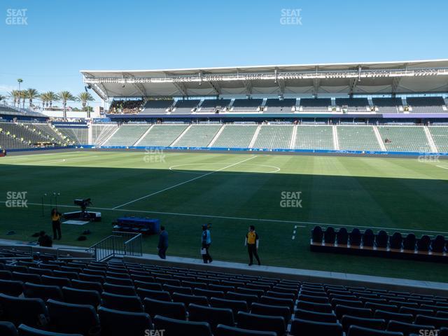 Seating view for Dignity Health Sports Park Section 110