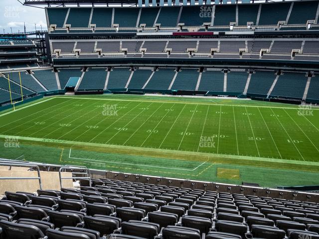 Seating view for Lincoln Financial Field Section C 2