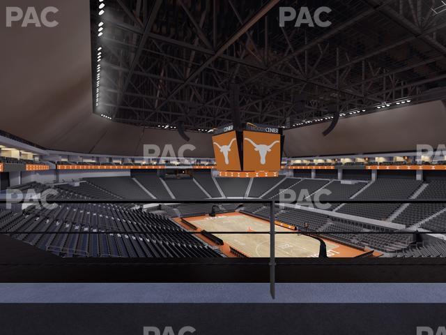 Seating view for Moody Center ATX Section Loge 25