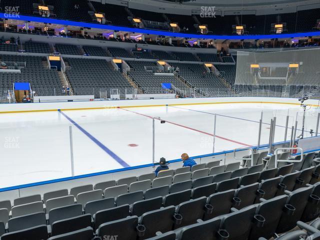 Seating view for Enterprise Center Section 117