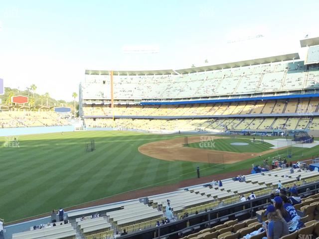 Seating view for Dodger Stadium Section 155 Lg