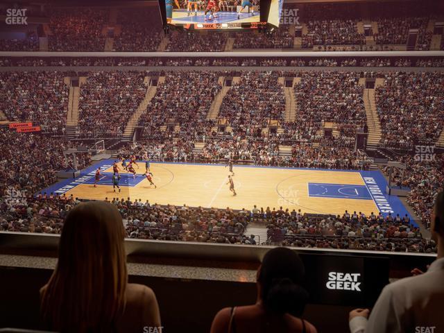 Seating view for Madison Square Garden Section Lexus Level Suite 48