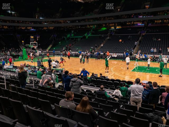 Seating view for TD Garden Section Loge 21