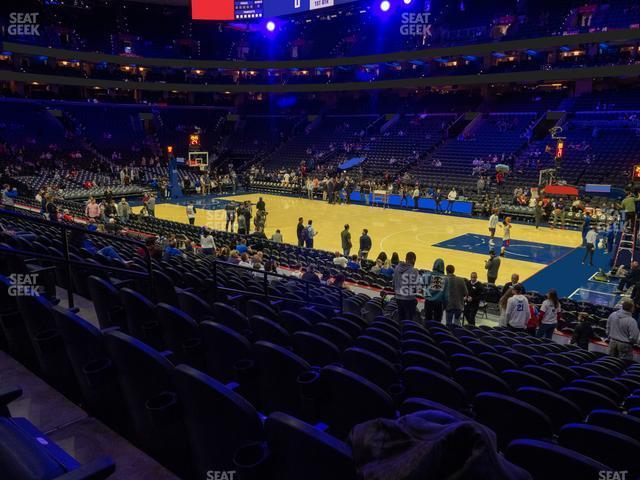 Seating view for Wells Fargo Center Section 115