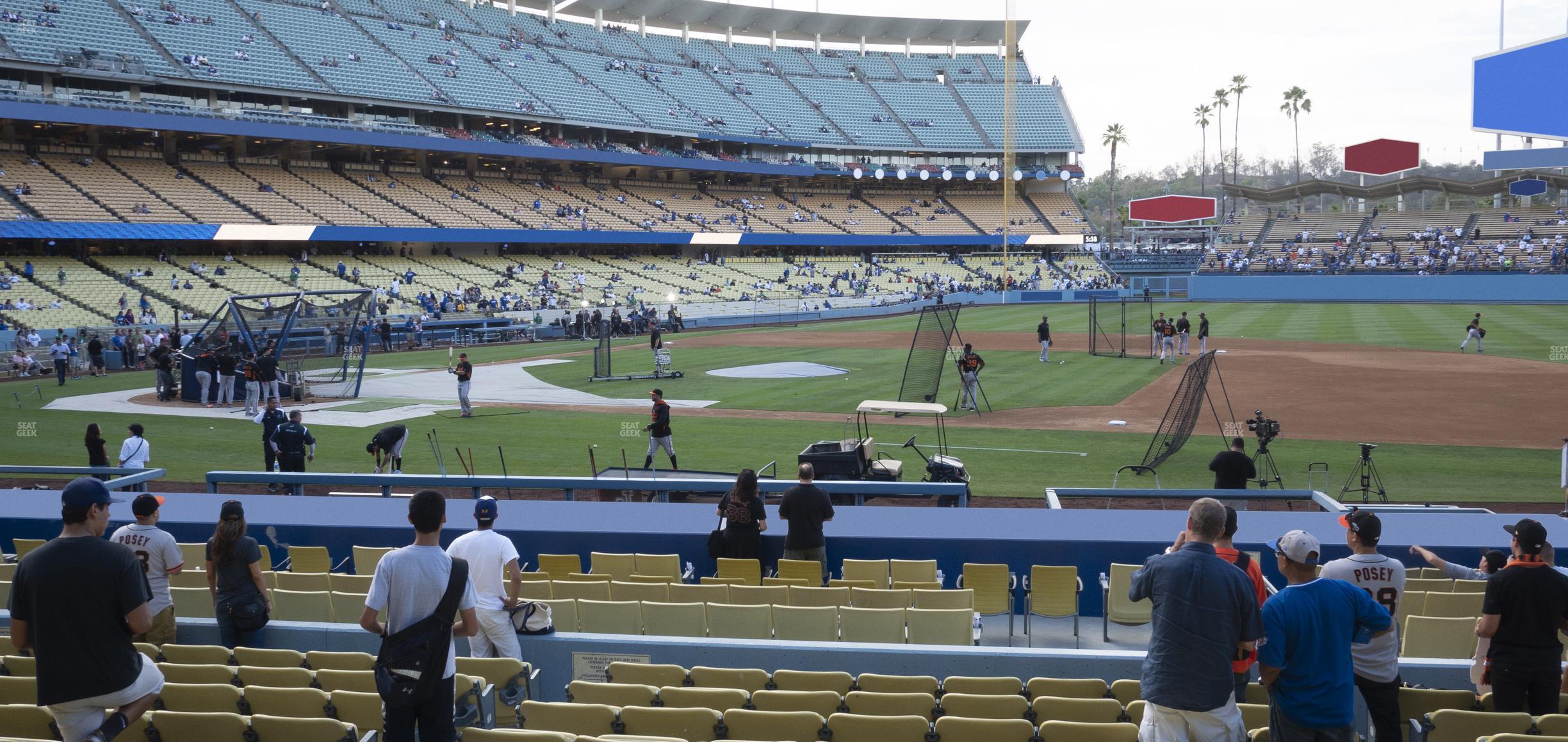 Seating view for Dodger Stadium Section 22 Fd