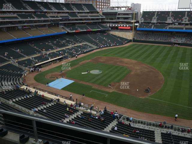 Seating view for Target Field Section 207