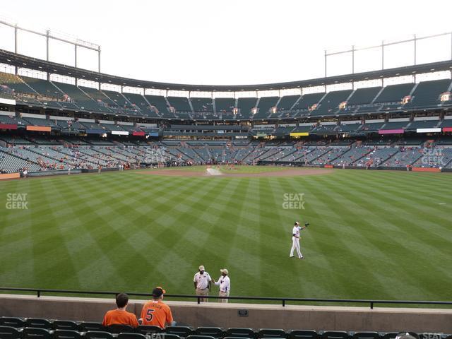 Seating view for Oriole Park at Camden Yards Section 92