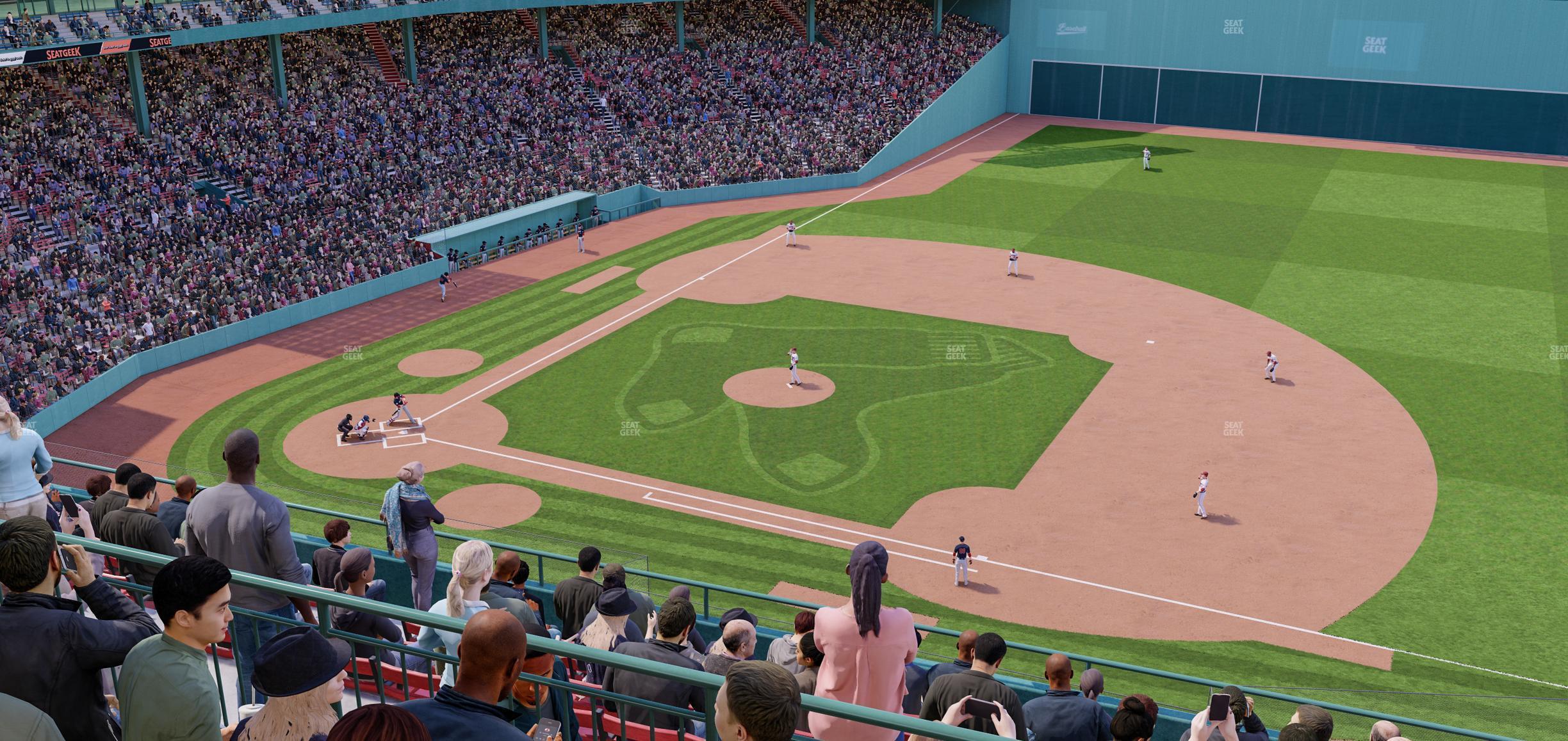 Seating view for Fenway Park Section Pavilion Suite B 2