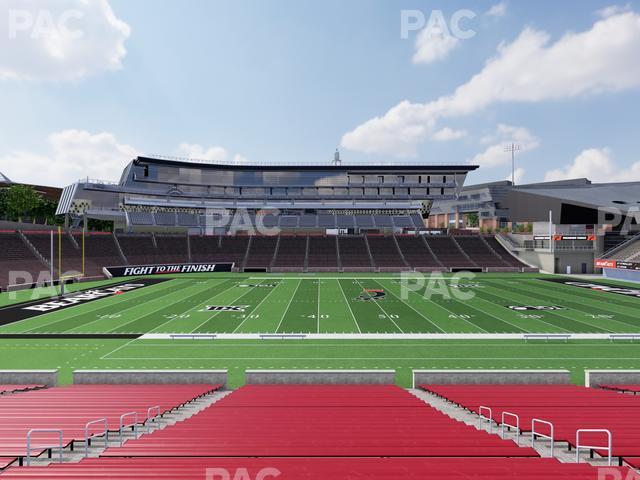 Seating view for Nippert Stadium Section 107