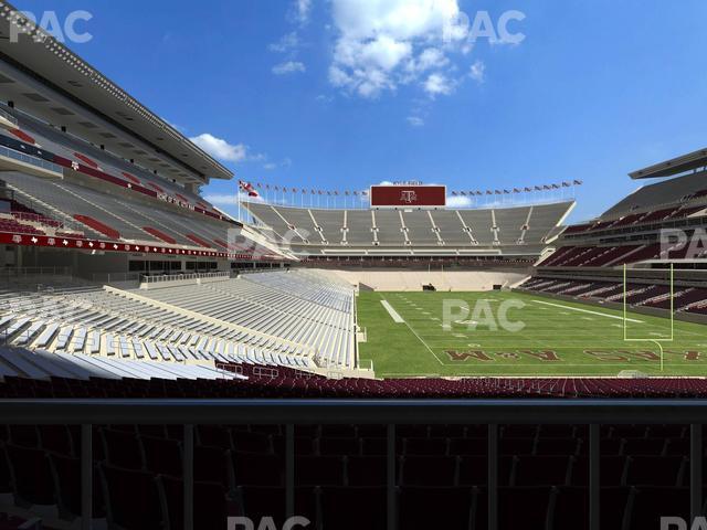 Seating view for Kyle Field Section 119