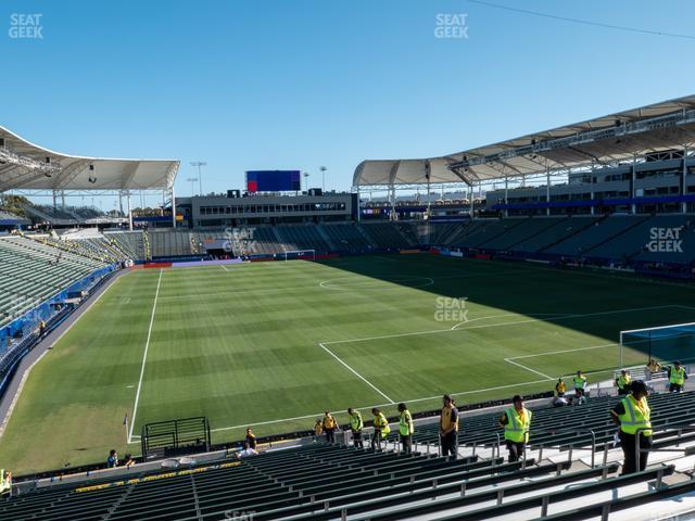 Seating view for Dignity Health Sports Park Section 124