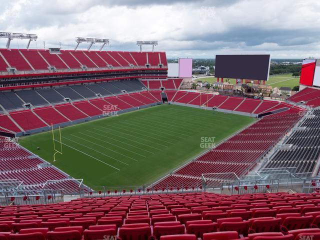 Seating view for Raymond James Stadium Section 328