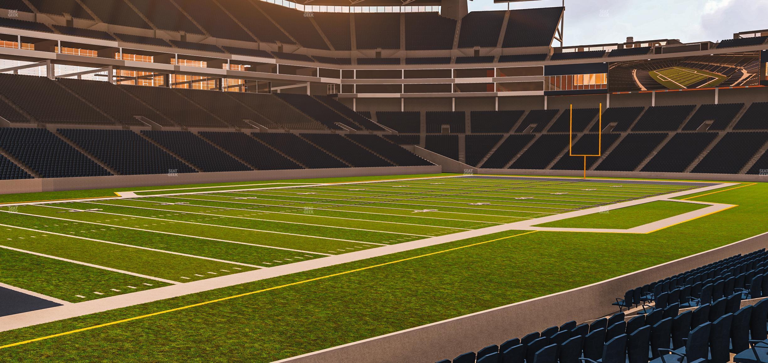 Seating view for Lumen Field Section 140