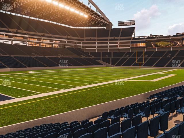 Seating view for Lumen Field Section 140