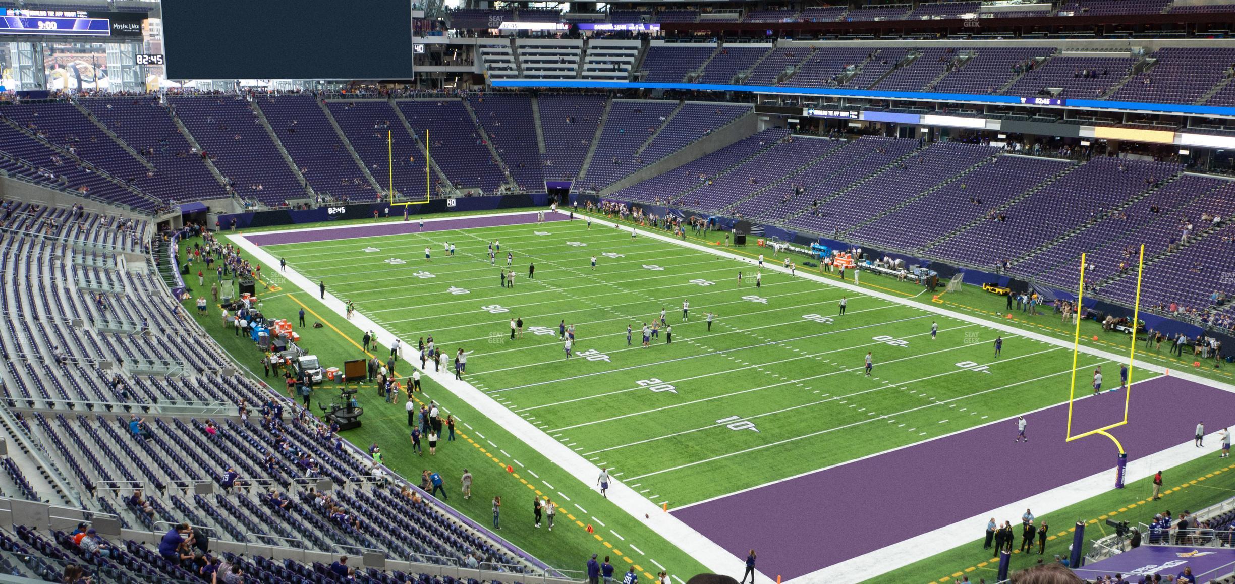 Seating view for U.S. Bank Stadium Section 226