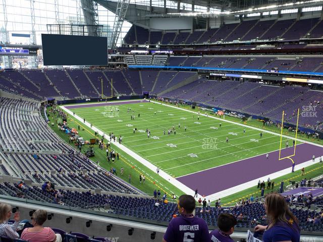 Seating view for U.S. Bank Stadium Section 226