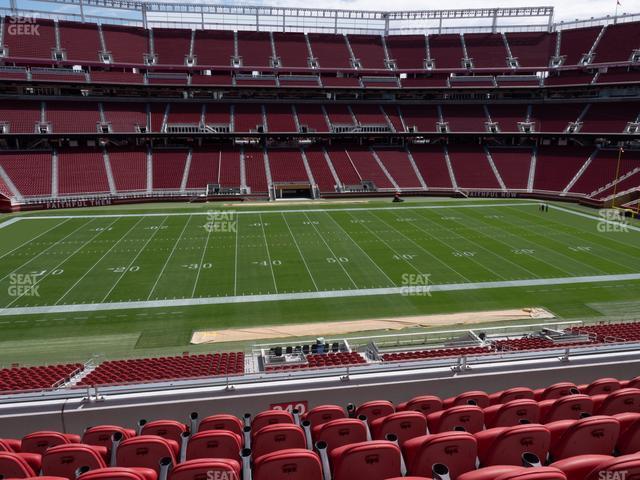 Seating view for Levi's Stadium Section C 240