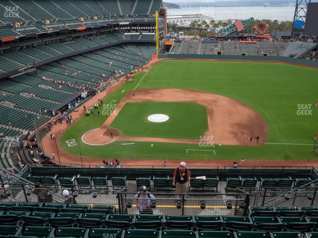 Seating view for Oracle Park Section View Reserved 308