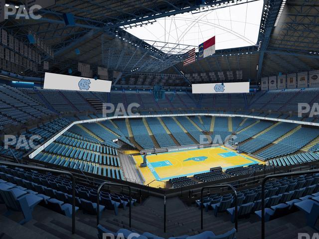 Seating view for Dean Smith Center Section 222 A