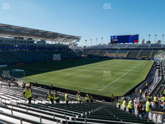 Seating view for Dignity Health Sports Park Section 139