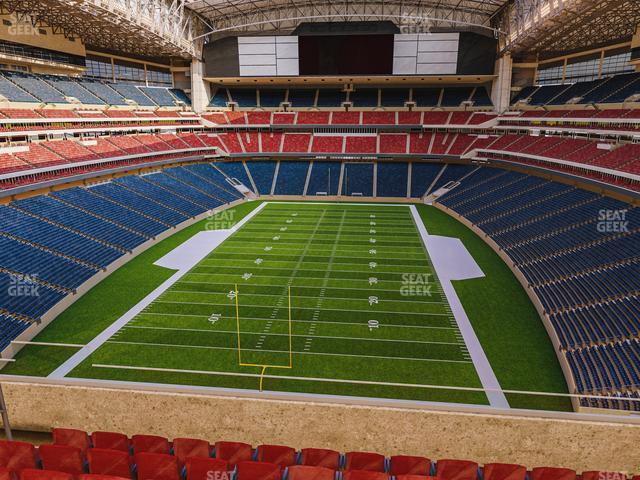 Seating view for NRG Stadium Section 546