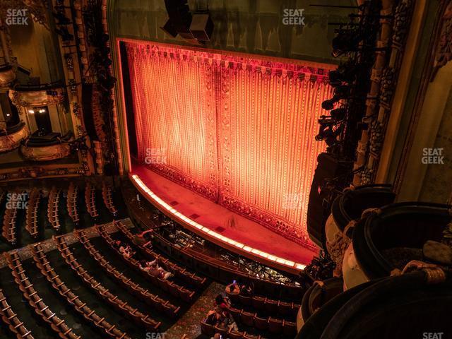 Seating view for New Amsterdam Theatre Section Box 12