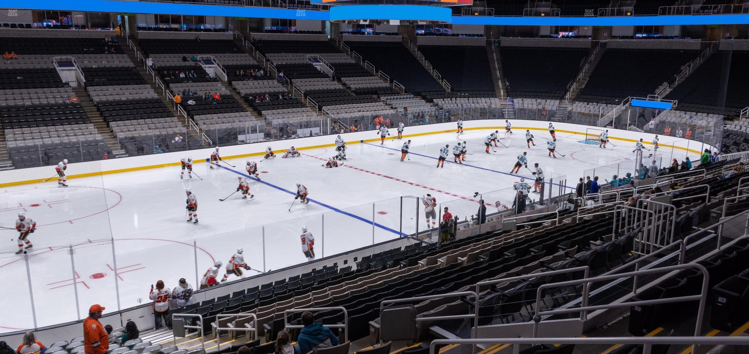 Seating view for SAP Center at San Jose Section 103