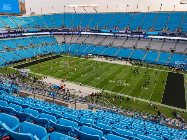 Seating view for Bank of America Stadium Section 511