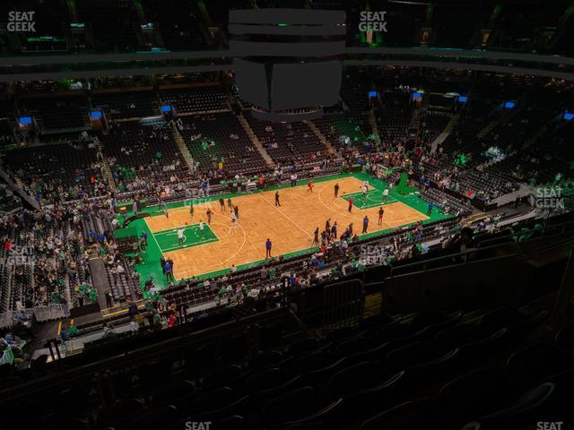 Seating view for TD Garden Section Balcony 318