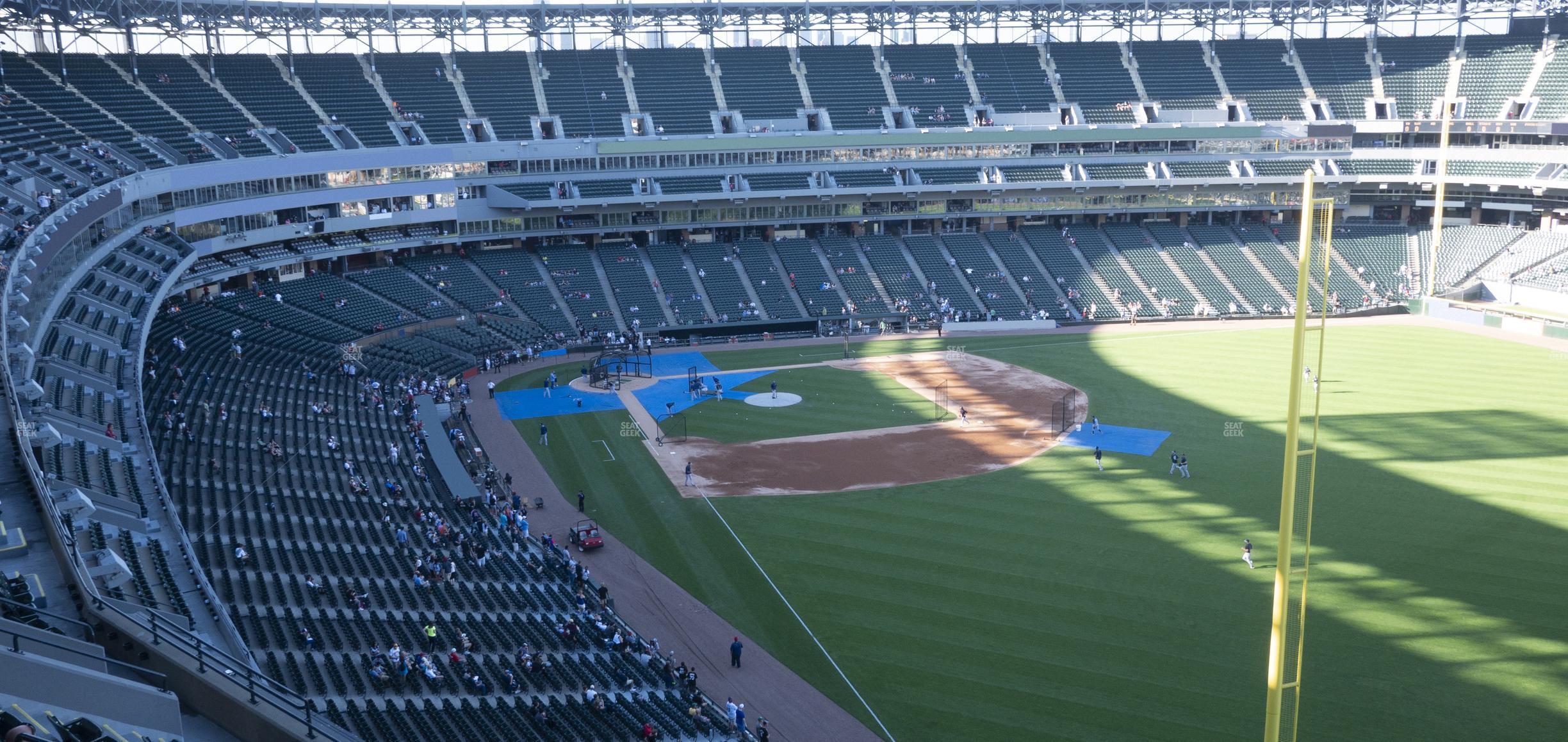 Seating view for Guaranteed Rate Field Section 508