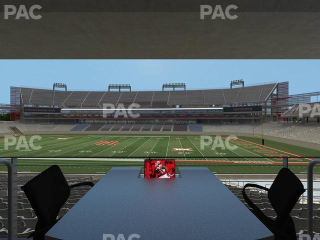 Seating view for TDECU Stadium Section Loge Box 29