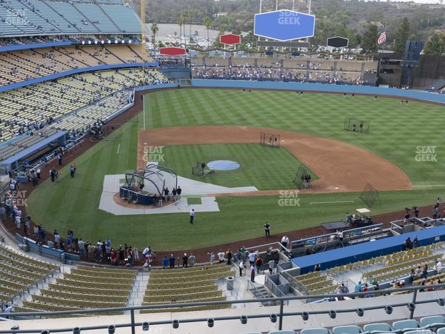 Seating view for Dodger Stadium Section 8 Rs