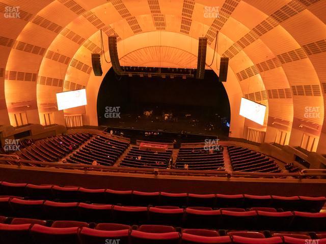 Seating view for Radio City Music Hall Section Third Mezzanine 3