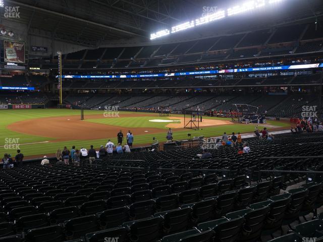 Seating view for Minute Maid Park Section 110