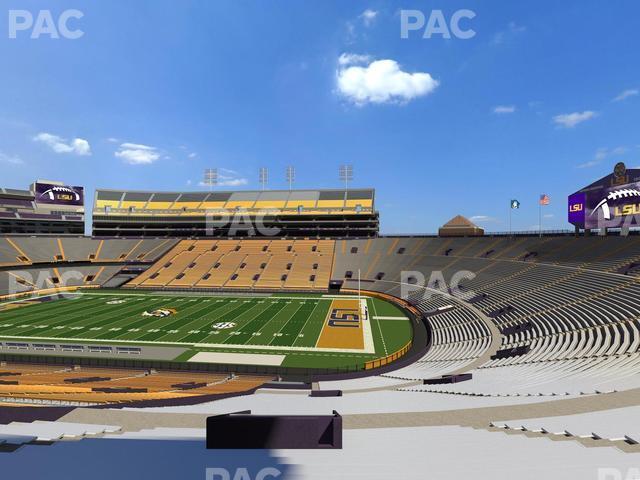 Seating view for Tiger Stadium Section 243