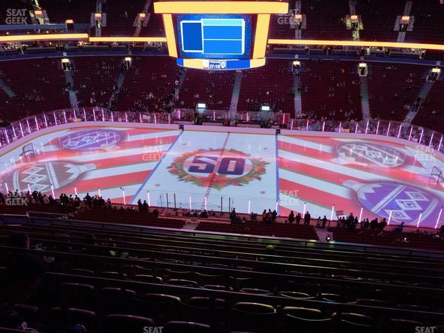 Seating view for Rogers Arena Section 308