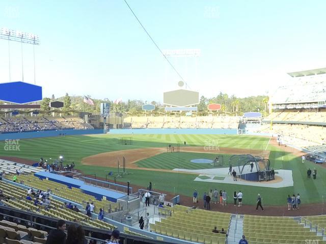 Seating view for Dodger Stadium Section 117 Lg