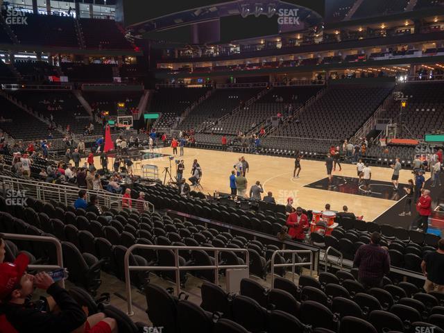 Seating view for State Farm Arena Section 117