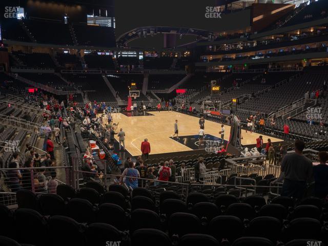 Seating view for State Farm Arena Section 115