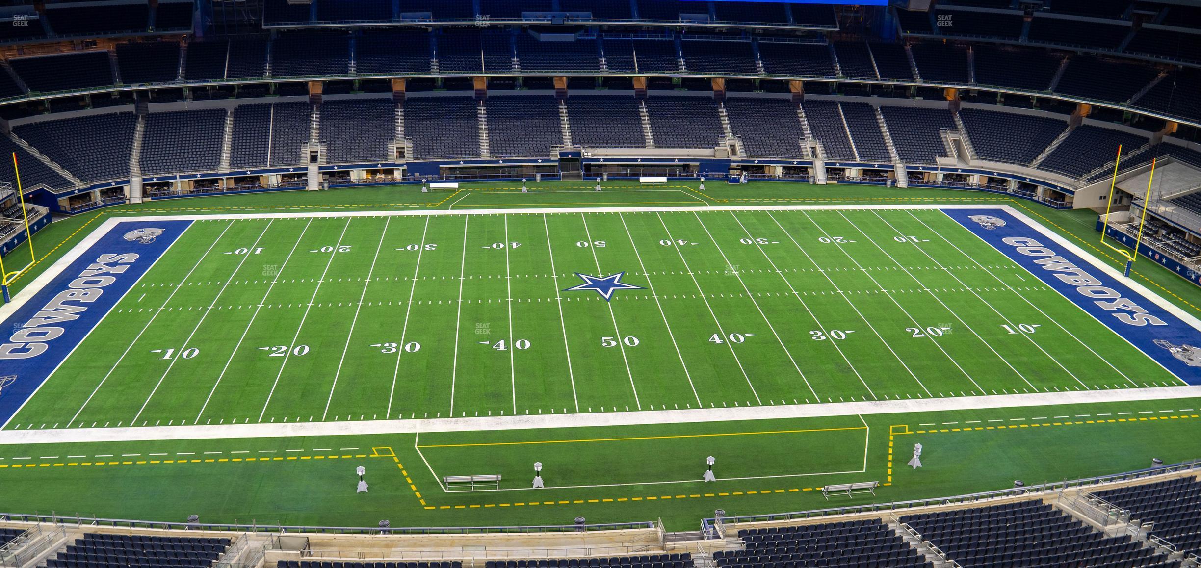 Seating view for AT&T Stadium Section Star Suite 637