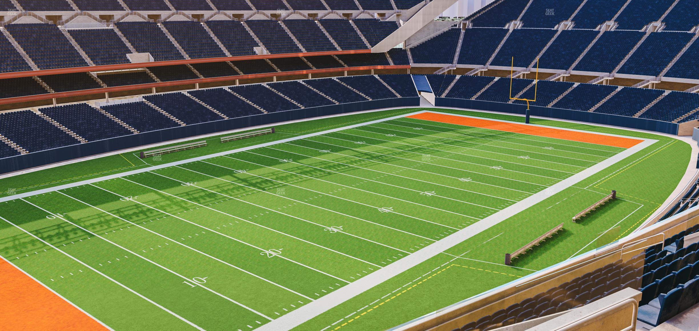 Seating view for Soldier Field Section 315 Club