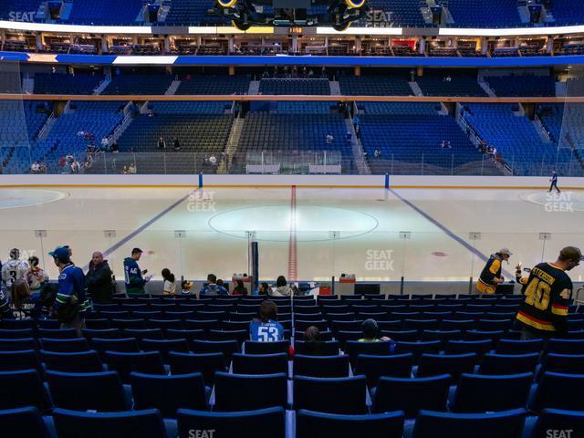 Seating view for KeyBank Center Section 105