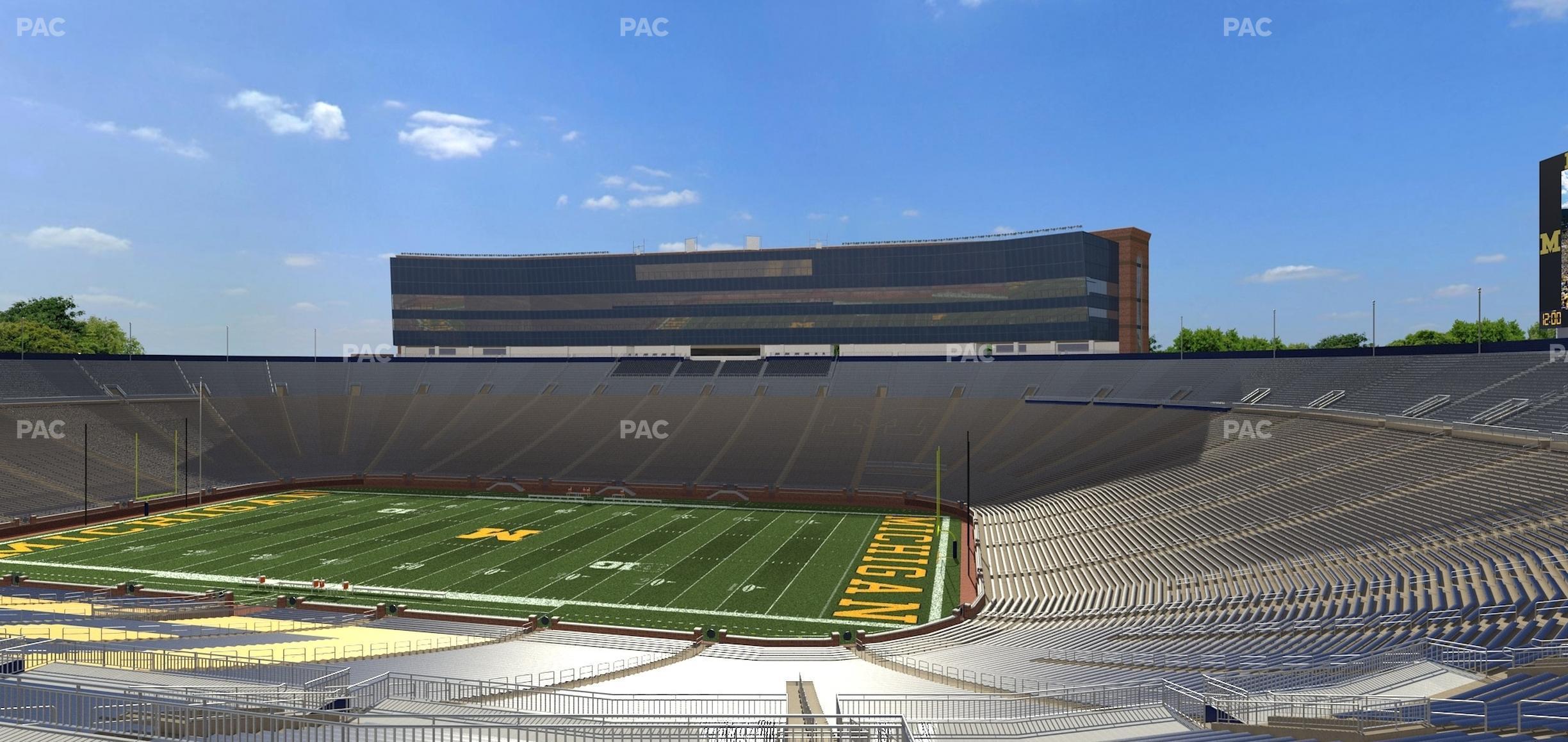 Seating view for Michigan Stadium Section 41